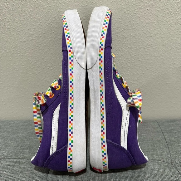 VANS Old Skool Rainbow Check Sneakers - Picture 9 of 10